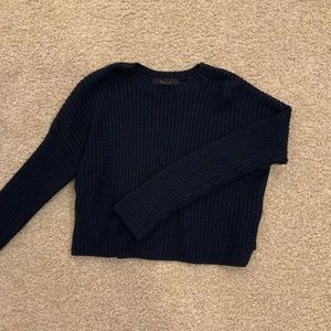 navy blue sweater